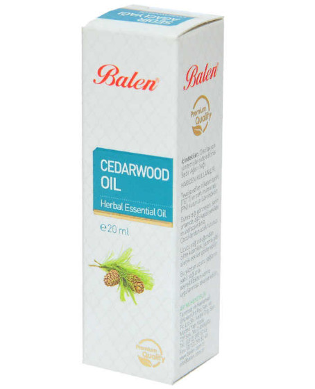 Sedir Ağacı Yağı (Distilasyon) 20 ML Cam Şişe