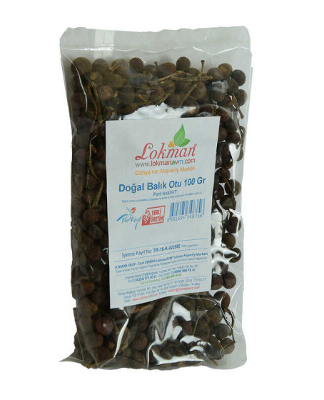 Balık Otu Doğal Tane 100 Gr Paket