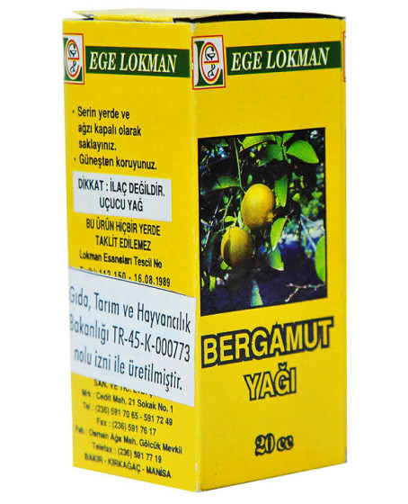 Bergamot Yağı 20 cc