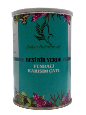 Beşi Bir Yerde Çay 100 Gr Teneke Kutu
