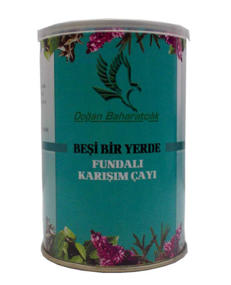 Beşi Bir Yerde Çay 100 Gr Teneke Kutu