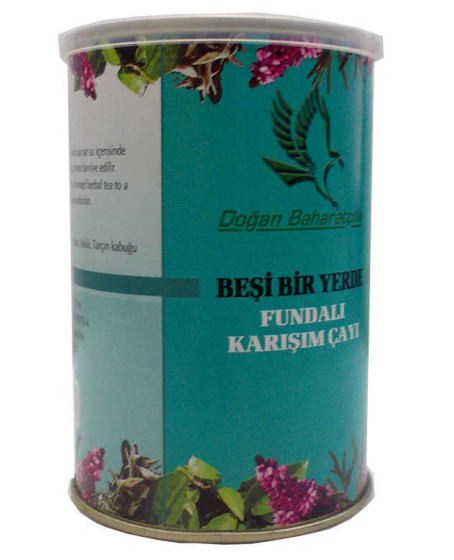 Beşi Bir Yerde Çay 100 Gr Teneke Kutu