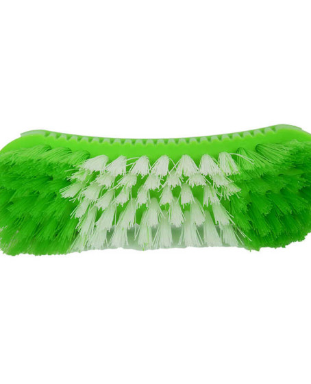 Oval Temizlik Fırçası Plastik Halı Fırça Karışık Renk 17 Cm