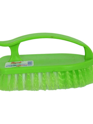 Yaka Fırçası Sembol Plastik Tutma Saplı Fırça Karışık Renk 14 Cm