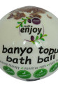 Beyaz Gül El Yapımı Banyo Küvet Topu Sabunu Beyaz 90-120 Gr