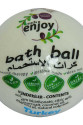 Beyaz Gül El Yapımı Banyo Küvet Topu Sabunu Beyaz 90-120 Gr