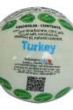 Beyaz Gül El Yapımı Banyo Küvet Topu Sabunu Beyaz 90-120 Gr
