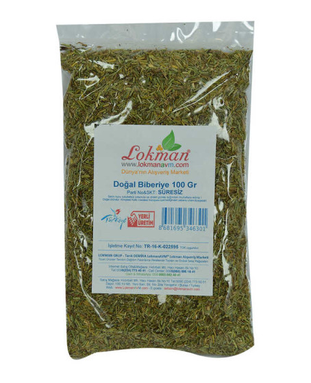 Biberiye Doğal 100 Gr Paket