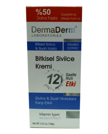 Bitkisel Akne Sivilce Kremi 100 Gr