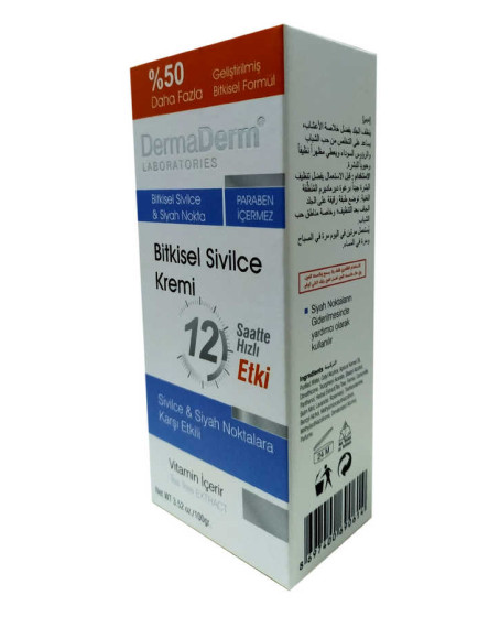 Bitkisel Akne Sivilce Kremi 100 Gr