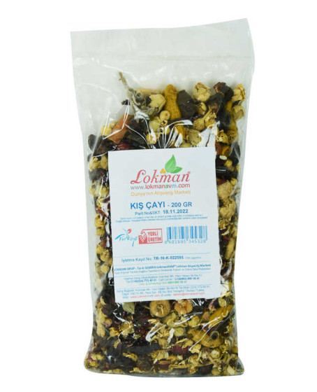 Bitkisel Karışık Osmanlı Çayı Kış Çayı 200 Gr Paket
