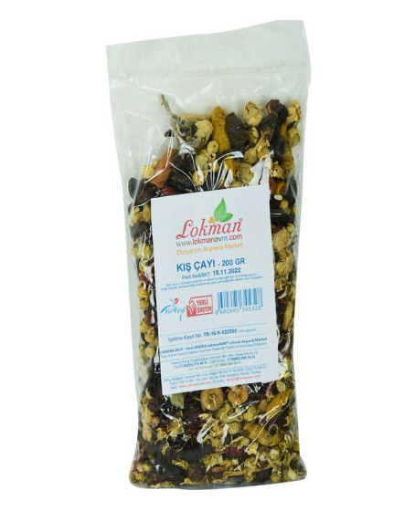 Bitkisel Karışık Osmanlı Çayı Kış Çayı 200 Gr Paket