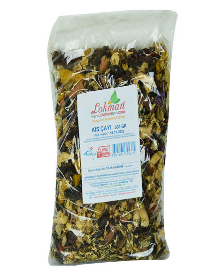 Bitkisel Karışık Osmanlı Çayı Kış Çayı 500 Gr Paket