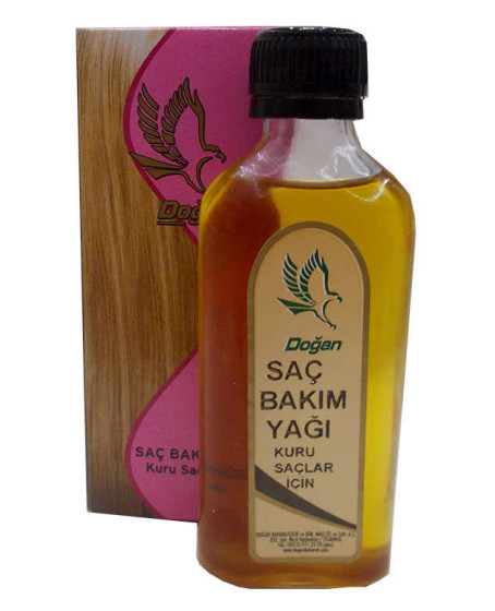 Bitkisel Yağ Kuru Saçlara Cam Şişe 100 ML