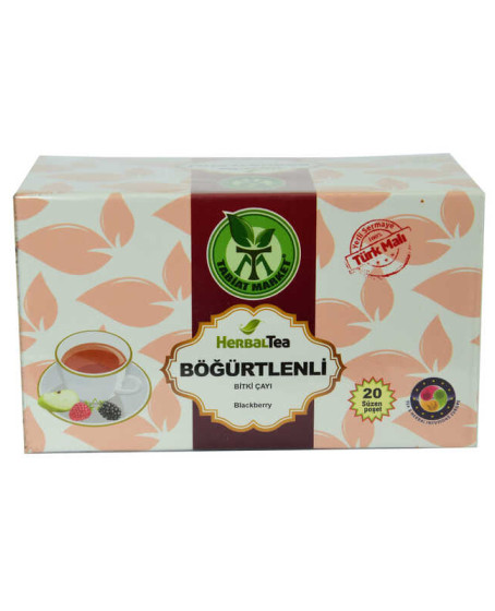 Böğürtlenli Bitki Çayı 20 Süzen Poşet