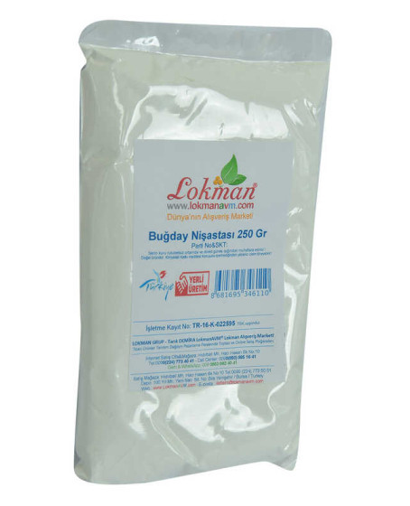 Buğday Nişastası 250 Gr Paket
