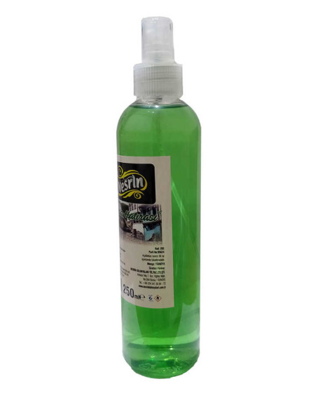 Bursa Hatırası Kolonyası 60 Derece Pet Şişe Sprey 250 ML