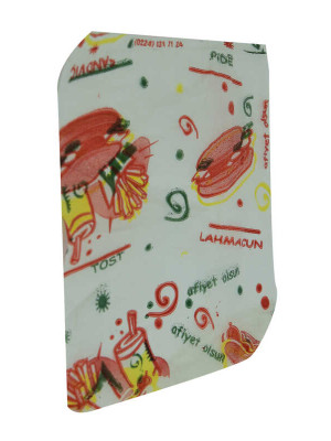 Bursburger Döner Hamburger Sandviç Hışır Poşeti 13X14 2000 Adet