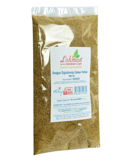 Çakşır Kökü Doğal Öğütülmüş 100 Gr Paket