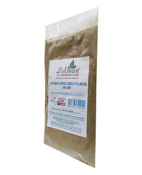 Çakşır Kökü Doğal Öğütülmüş 50 Gr Paket