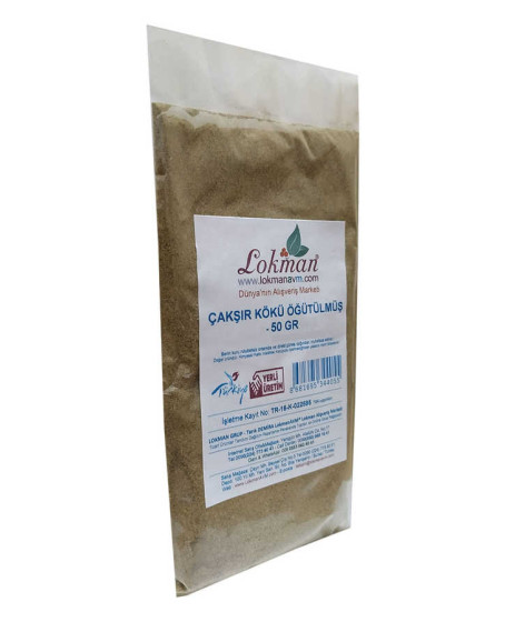 Çakşır Kökü Doğal Öğütülmüş 50 Gr Paket