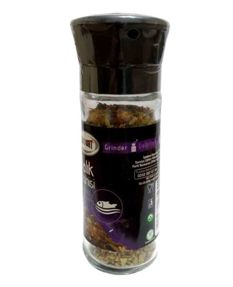 Cam Değirmenli Balık Çeşnisi Karışık Baharat 45 Gr