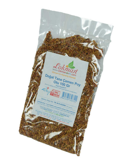 Çemen Poy Otu Tane Doğal 100 Gr Paket