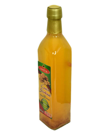 Ceviz Sirkesi Doğal Fermantasyon Katkısız Cam Şişe 500 ML