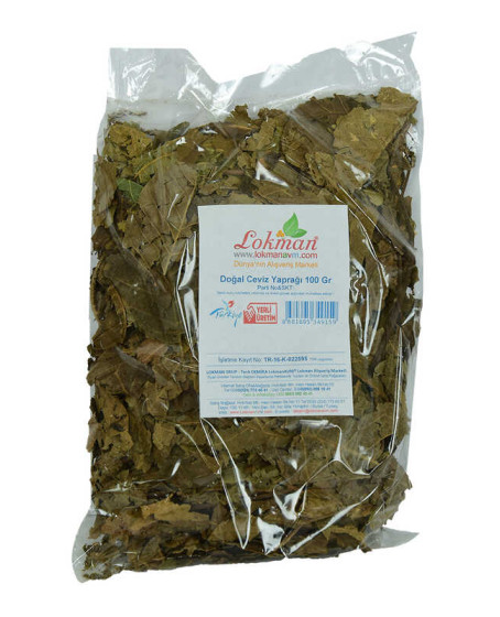Ceviz Yaprağı Doğal 100 Gr Paket