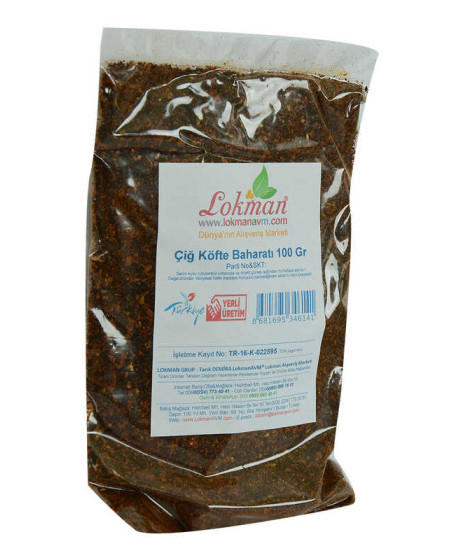 Çiğ Köfte Saf Baharatı 100 Gr Paket