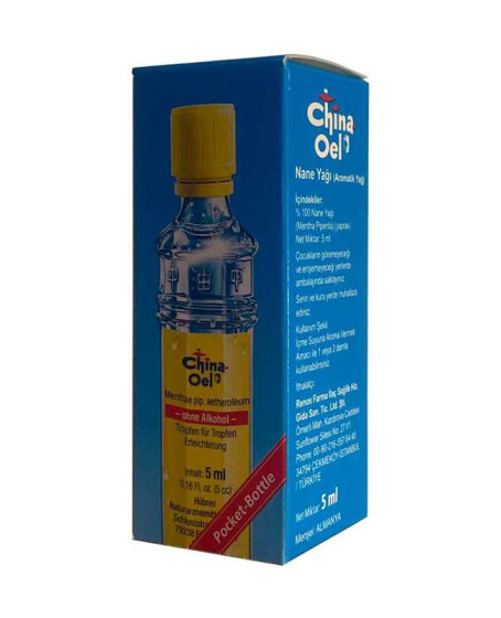 Çin Yağı 5 ML - Yüzde 100 Saf Doğal Nane Yağı