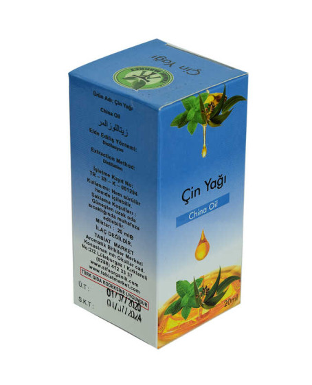 Çin Yağı Distilasyon China Oil 20 ML