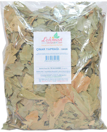 Çınar Yaprağı 100 Gr Paket
