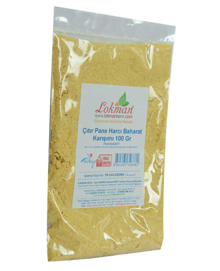 Çıtır Pane Harcı Baharat Karışımı 100 Gr Paket