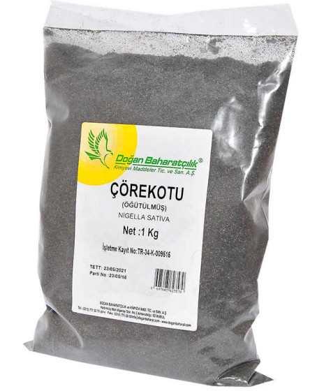 Çörek Otu Doğal Öğütülmüş 1000 Gr Paket