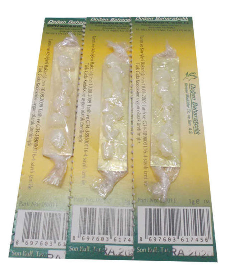 Damla Sakızı Saf Doğal 1 Gr Paket