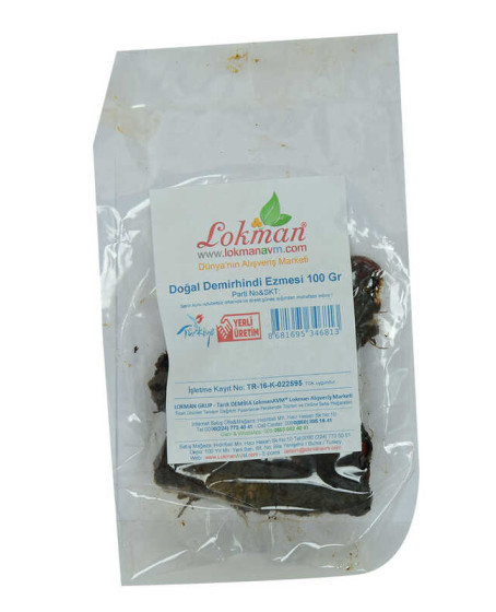 Demirhindi Ezmesi Doğal 100 Gr Paket