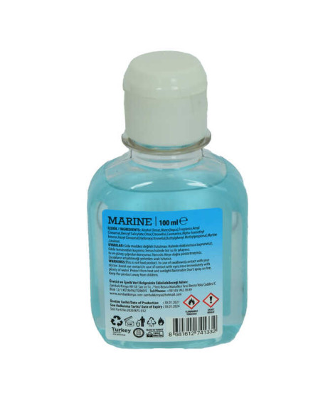 Deniz Kolonyası Marine Eau De Cologne 80 Derece 100 ML