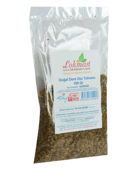 Dere Otu Tohumu Doğal 100 Gr Paket