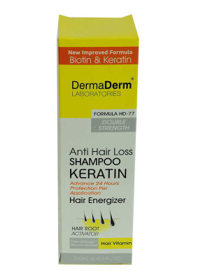 Saç Dökülmesine Karşı Keratin Biotin ve Vitaminli Şampuan 250 ML