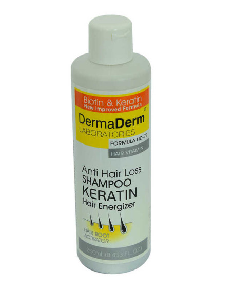 Saç Dökülmesine Karşı Keratin Biotin ve Vitaminli Şampuan 250 ML