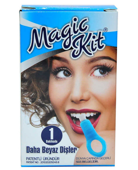 Diş Leke Silgisi 1 Aparatlı + 5 Yedek Süngerli Set 1 Paket