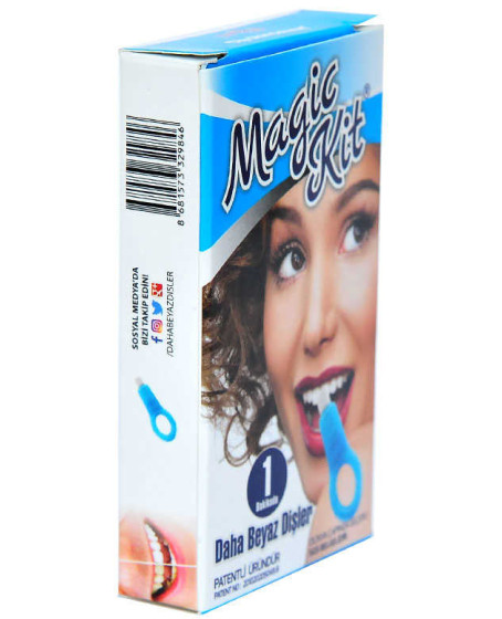 Diş Leke Silgisi 1 Aparatlı + 5 Yedek Süngerli Set 1 Paket