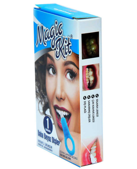 Diş Leke Silgisi 1 Aparatlı + 5 Yedek Süngerli Set 1 Paket