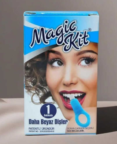 Diş Leke Silgisi 1 Aparatlı + 5 Yedek Süngerli Set 1 Paket