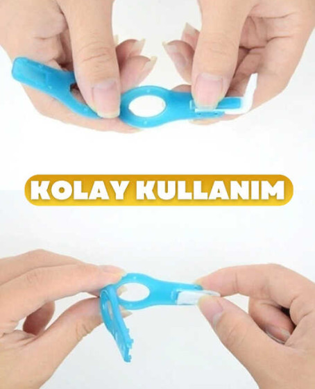 Diş Leke Silgisi 1 Aparatlı + 5 Yedek Süngerli Set 1 Paket