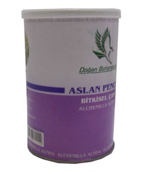 Doğal Aslanpençesi Otu 100 Gr Teneke Kutu