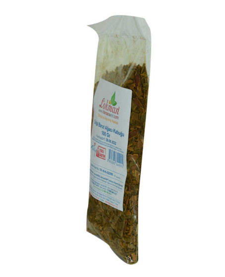 Doğal Barut Ağacı Kabuğu 100 Gr Paket