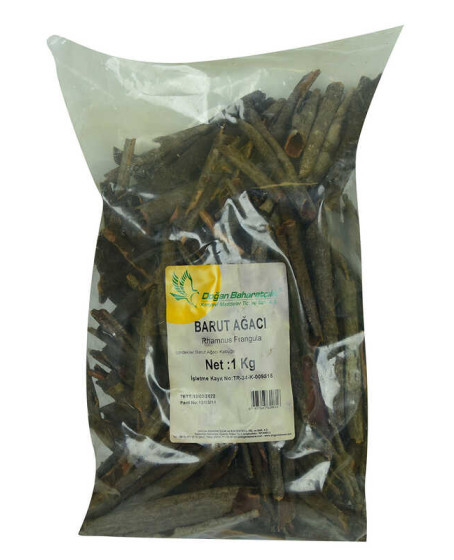 Doğal Barut Ağacı Kabuğu 1000 Gr Paket