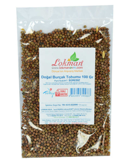 Doğal Burçak Tohumu 100 Gr Paket